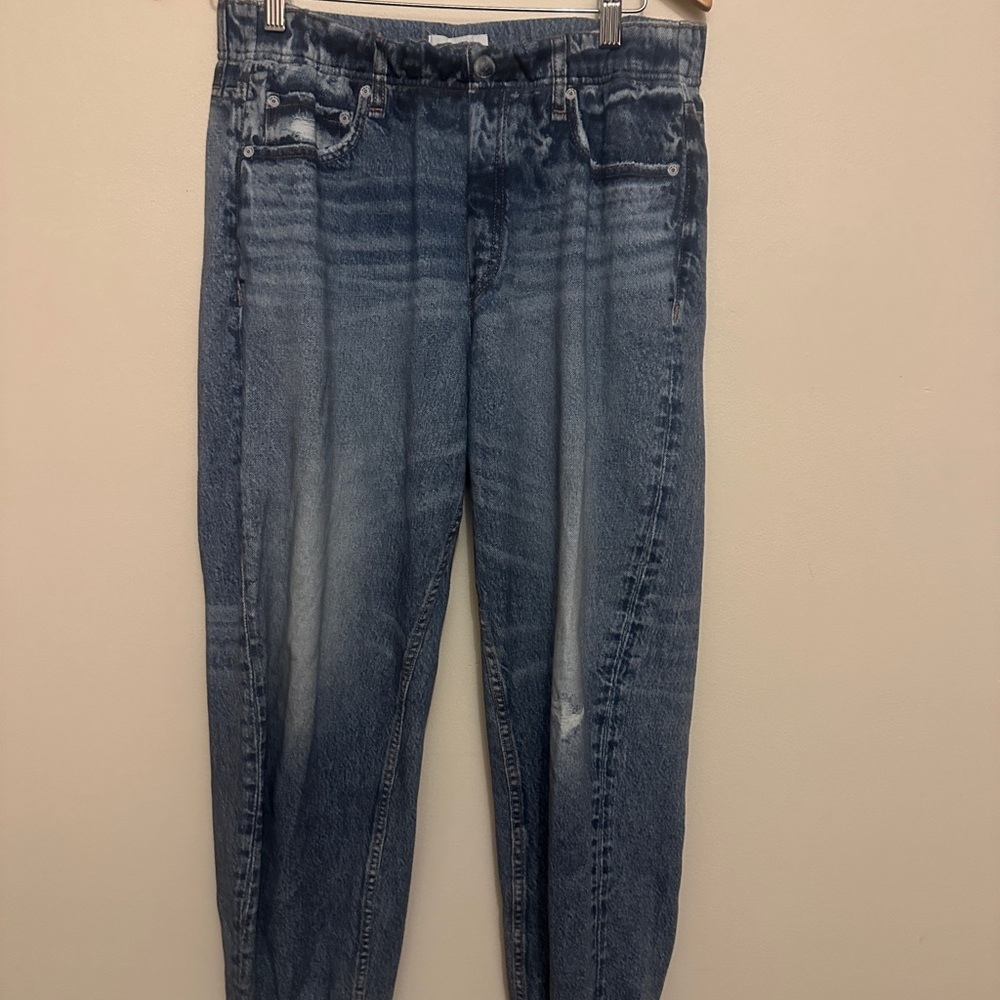 Rag & Bone Miramar Joggers Large Blue